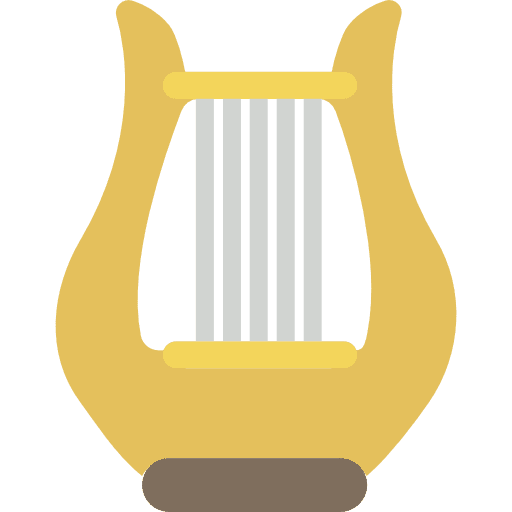 Harp harp orchestra classical icon