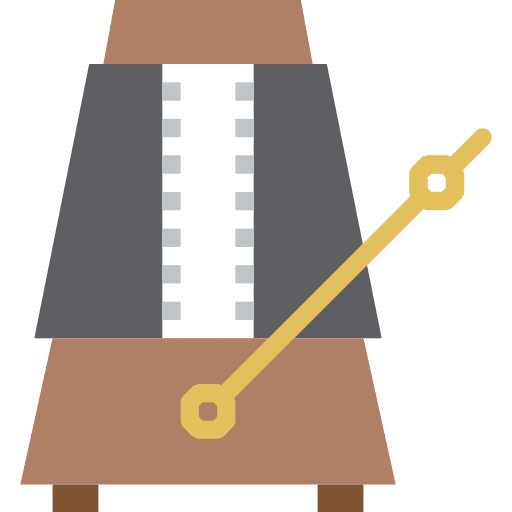 Metronome metronome tempo beat icon