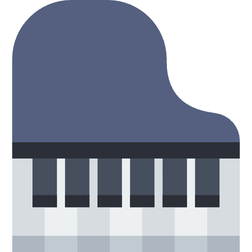 Piano music orchestra piano icon