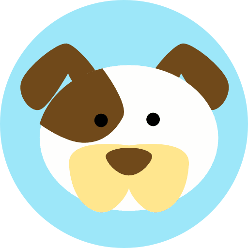 Dog animals pet dog nose icon