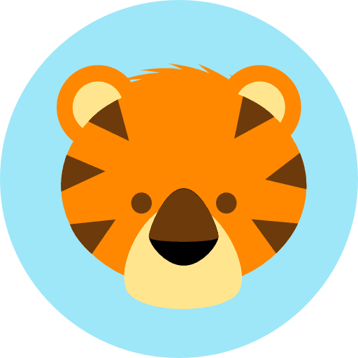 Tiger zoo animal kingdom animals icon