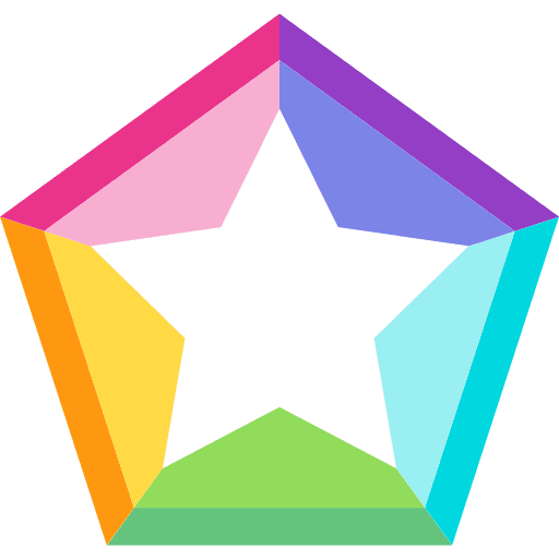 Star favourite signs shapes icon