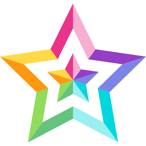 Star rate favourite shapes icon