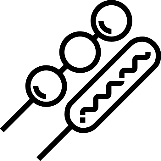 Corndog sausage corndog fast food icon