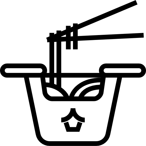 Noodles food spaguetti italian food icon