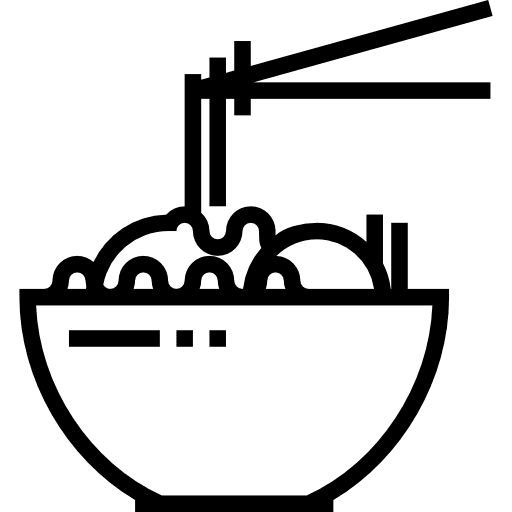 Ramen japanese food ramen noodles icon