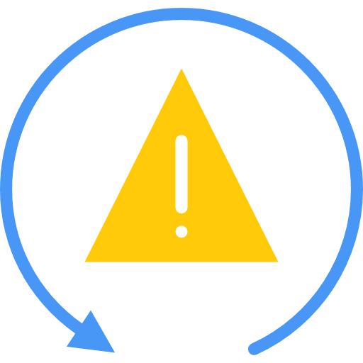 Warning attention notice error icon