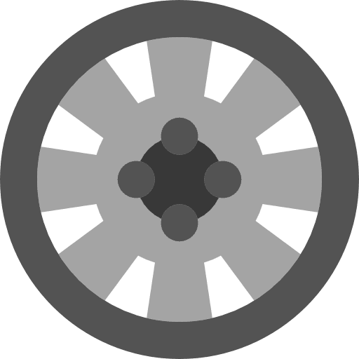 Alloy wheel alloy wheel automobile car icon
