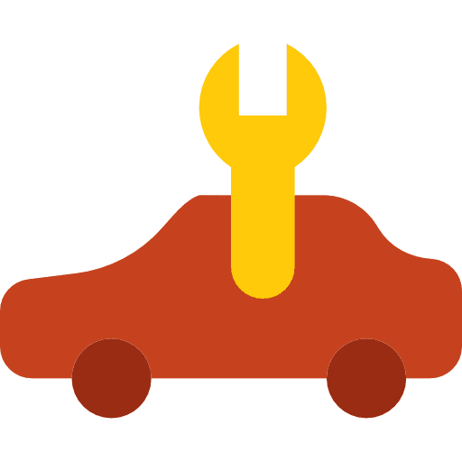 Car transportation automobile transport icon