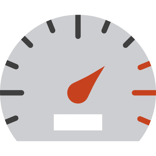 Dashboard speedometer limit ui icon