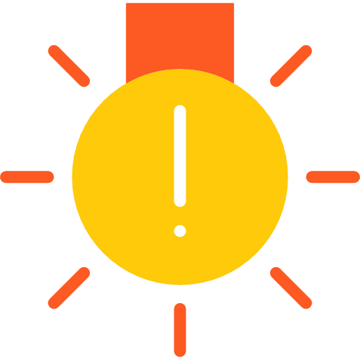 Light light bulb electronics invention icon