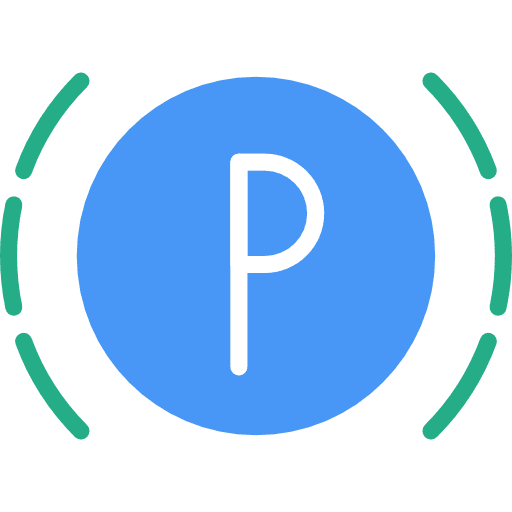 Parking signs signaling sign icon