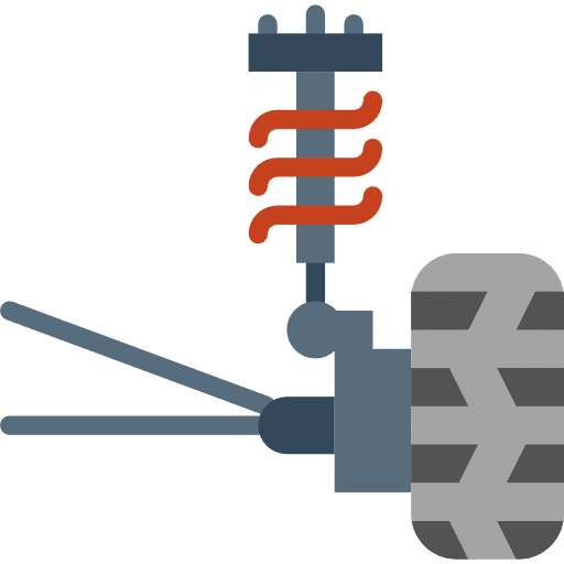 Suspension transportation suspension car icon