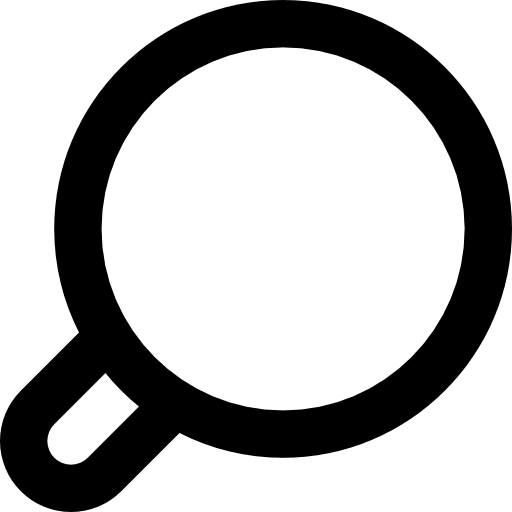 Loupe find tools and utensils detective icon