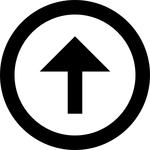 Upload multimedia option up arrow interface icon