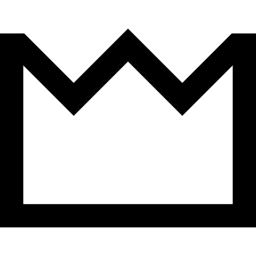 Crown queen king crown icon