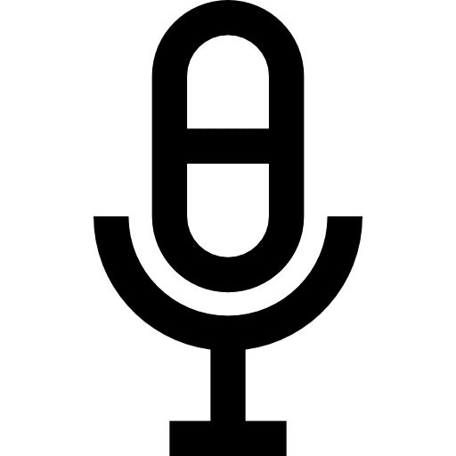 Microphone microphone sound vintage icon