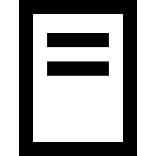 Text file document news icon