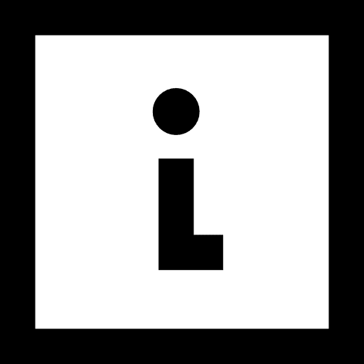 Info shapes orientation info icon