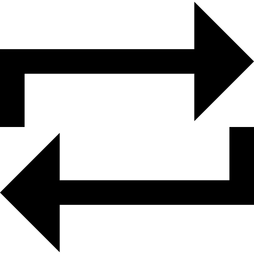 Repeat orientation direction flip icon