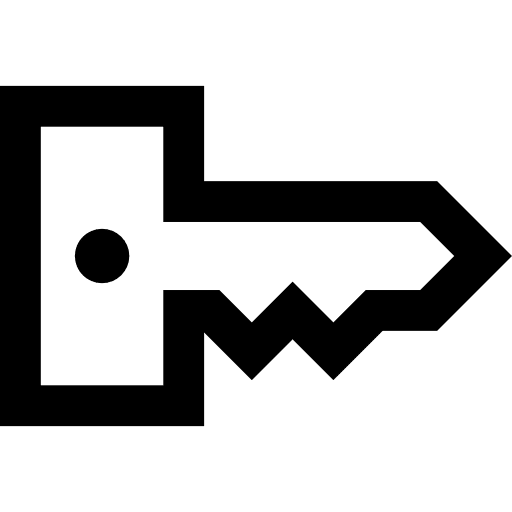 Key password key door key icon