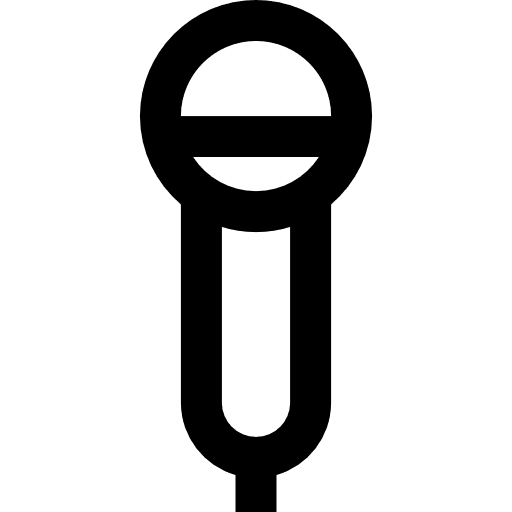 Microphone technology communications sound icon