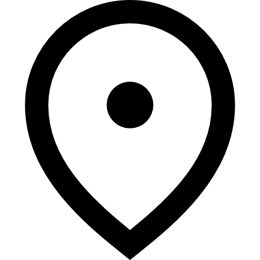 Placeholder geo pin point signs icon