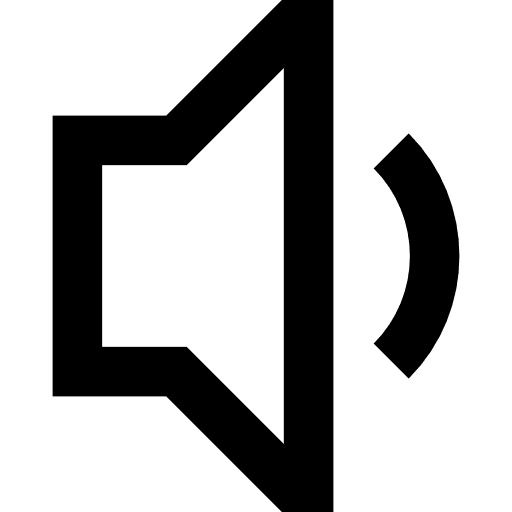 Volume sound multimedia interface icon