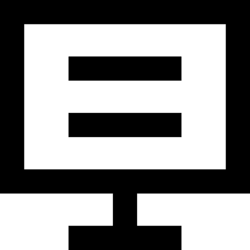 Computer computer television tv icon