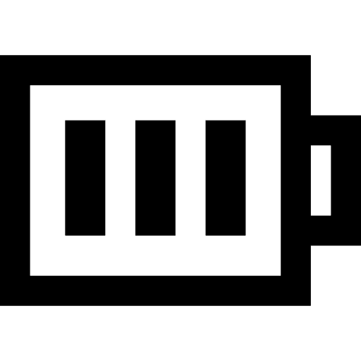 Full battery technology battery level battery icon