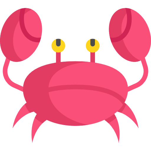 Crab animals crab sea life icon
