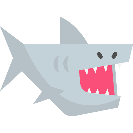 Shark animals animal shark icon