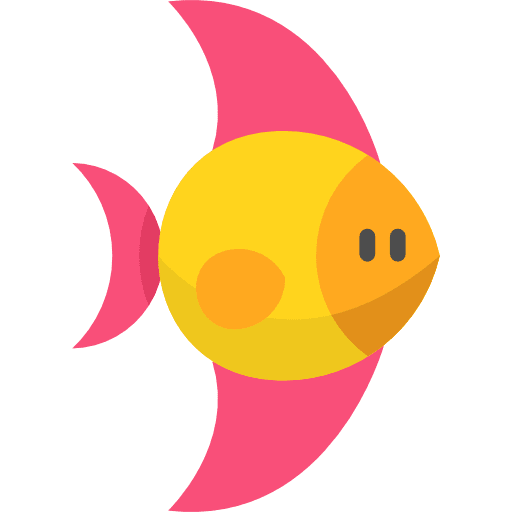 Fish pet fish animals icon