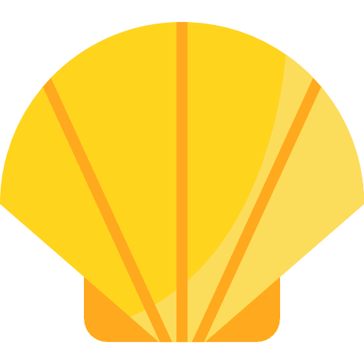 Shell shell animals sea life icon