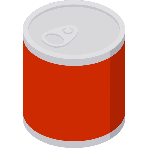 Canned food food and restaurant vegetarian can icon