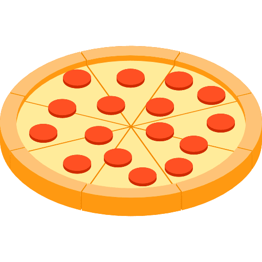 Pizza pizzas junk food fast food icon