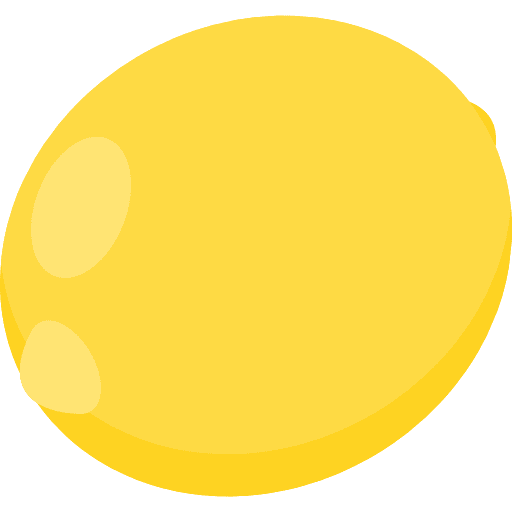 Lemon food and restaurant food diet icon