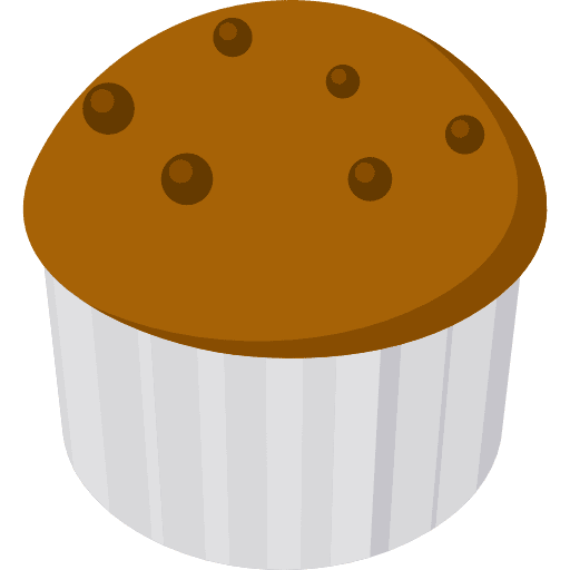 Muffin bakery cupcake baked icon