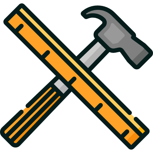 Construction hammer construction and tools tools icon