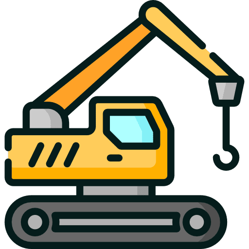 Crane tools and utensils construction and tools crane icon