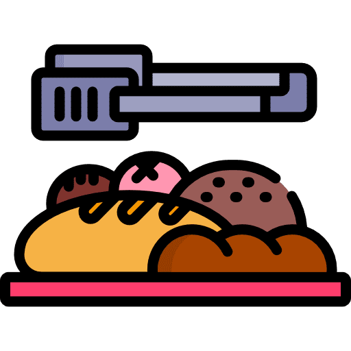 Bread bread food and restaurant food icon
