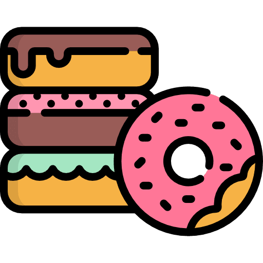 Doughnut food food and restaurant doughnut icon
