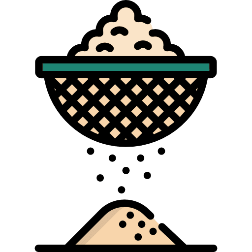 Strainer tools and utensils kitchenware strainers icon