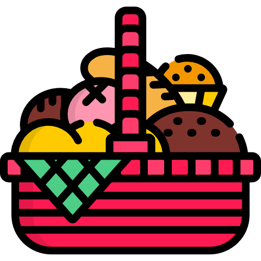 Bread bread baked bakery icon