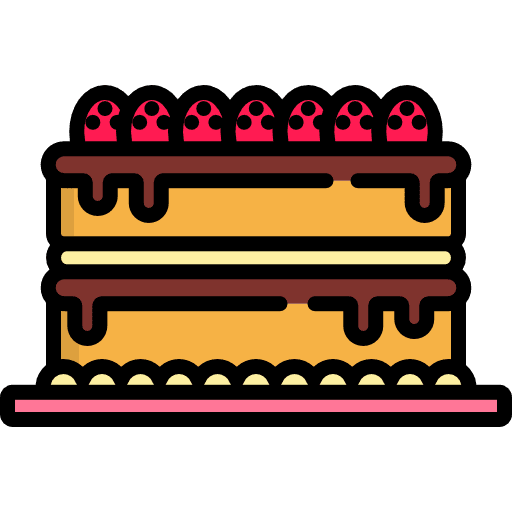 Cake food cook baker icon