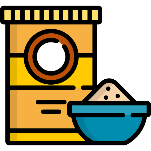 Flour food jar flours icon