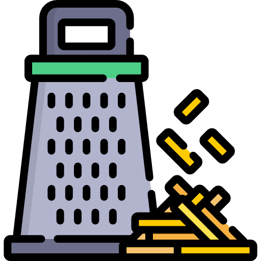 Grater food and restaurant grater cheese icon