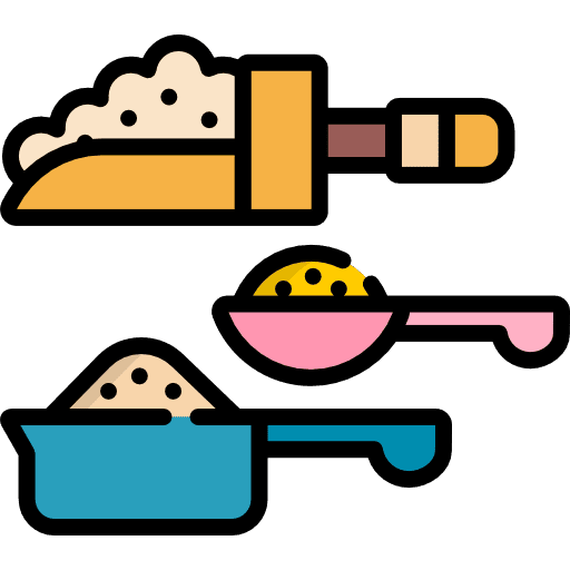 Measuring spoons kitchenware spoon cooking icon