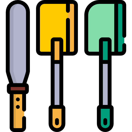 Spatula kitchenware food and restaurant spatula icon