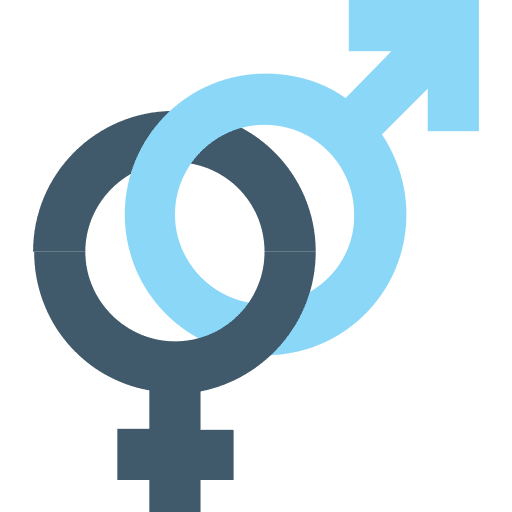 Genders woman venus shapes and symbols icon